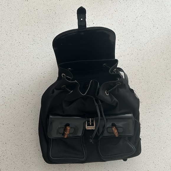 Vintage Gucci bamboo backpack - Picture 8 of 11